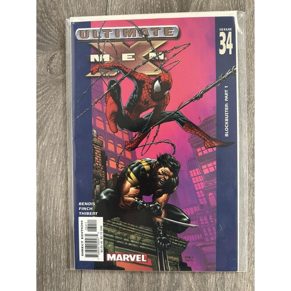 Marvel Ultimate X-Men #34 Single Issue Comic Spiders-Man Bendis Finch Color